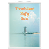 PSS Lighthouse - Premium Matte Poster with Wooden Hanger