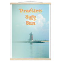 PSS Lighthouse - Premium Matte Poster with Wooden Hanger